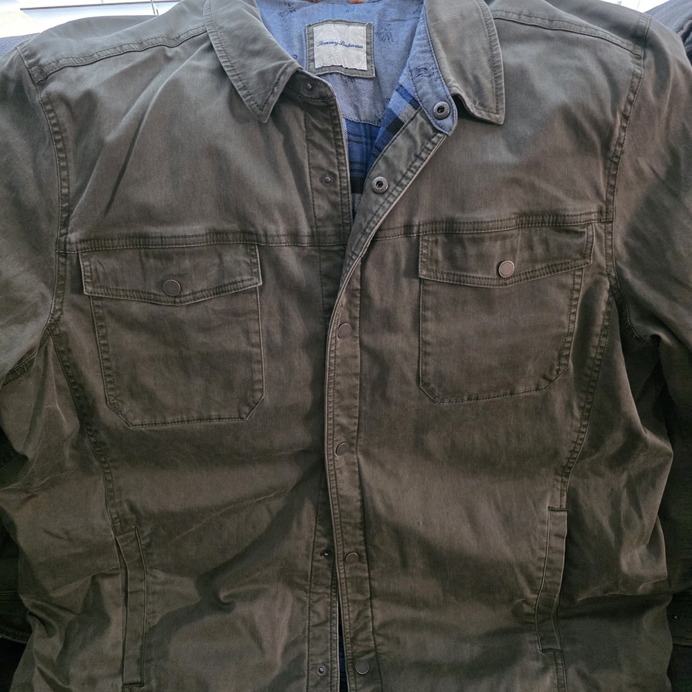 Tommy Bahama Olive Coat